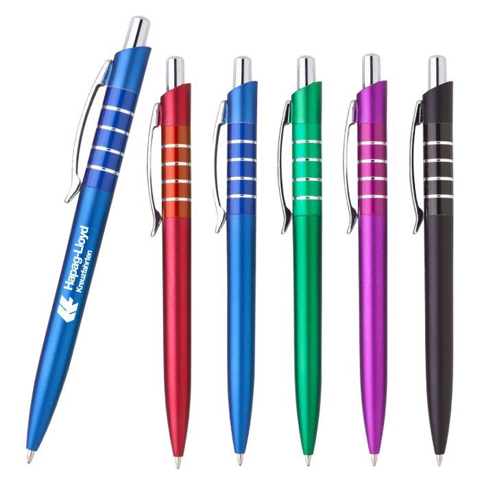 Metallic Retractable Ballpoint Pen